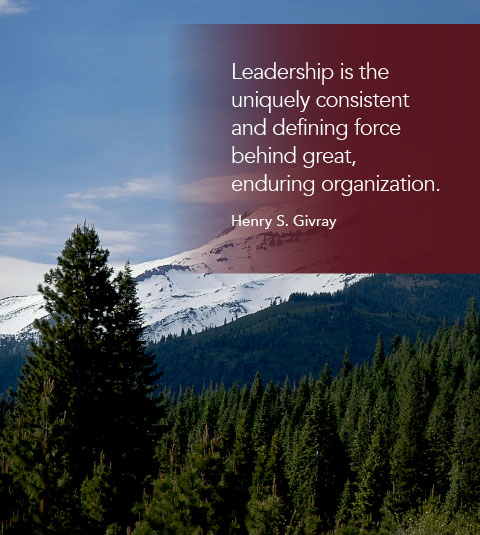 Overarching Goal - Leadership's Calling